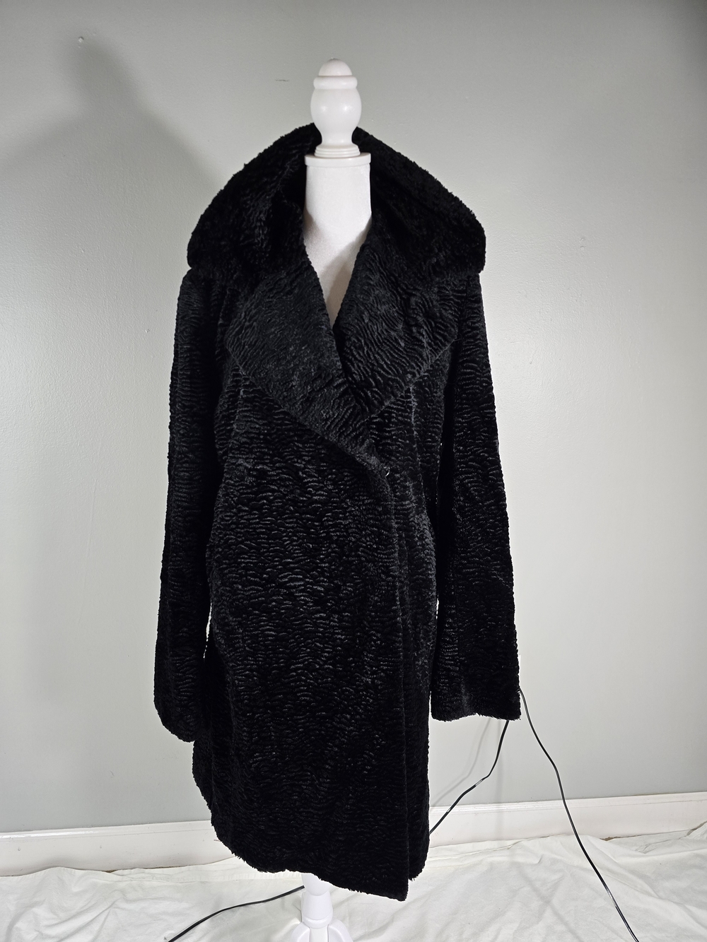 Calvin Klein Collar Pea Coat Fir Women